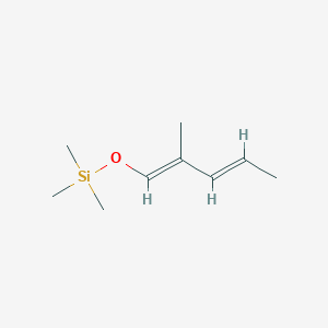 molecular formula C9H18OSi B1639929 4-[(Trimethylsiloxy)methylene]-2-pentene CAS No. 82223-91-4
