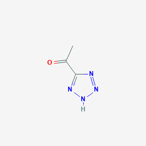 molecular formula C3H4N4O B1640024 1-(2H-tetrazol-5-yl)ethanone 
