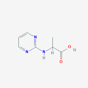 2-(Pyrimidin-2-ylamino)-propionic acid