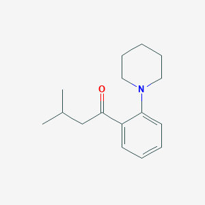 Isobutyl (2-piperidinophenyl) ketone