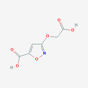 3-(Carboxymethoxy)isoxazole-5-carboxylic acid