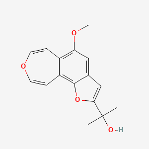 molecular formula C16H16O4 B1640158 Dehydroperilloxin 