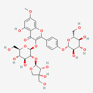 molecular formula C33H40O20 B1640179 Complanatoside B 