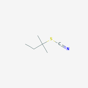 molecular formula C6H11NS B1640229 Tert-amyl thiocyanate 