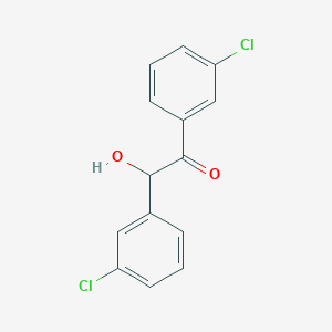 molecular formula C14H10Cl2O2 B1640249 3,3'-Dichlorobenzoin 