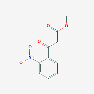molecular formula C10H9NO5 B1640262 Methyl 3-(2-nitrophenyl)-3-oxopropanoate 