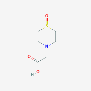 4-Thiomorpholineacetic acid, 1-oxide