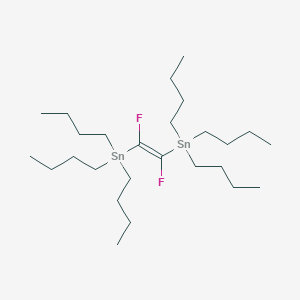 [(1E)-1,2-Difluoro-1,2-ethenediyl]bistributylstannane
