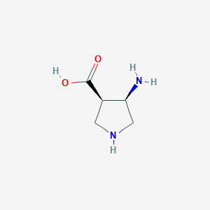 (3R,4R)-4-Aminopyrrolidine-3-carboxylic acid