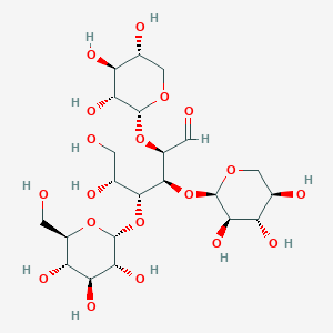 O-alpha-Glucopyranosyl-(1-4)-O-alpha-xylopyranosyl-(1-4)-O-alpha-xylopyranosyl-(1-4)-glucopyranose