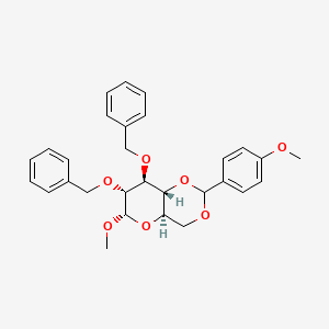 Methyl 2,3-DI-O-benzyl-4,6-O-(4-methoxybenzylidene)-A-D-glucopyranoside