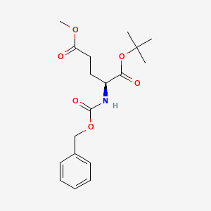 1-O-tert-butyl 5-O-methyl (2S)-2-(phenylmethoxycarbonylamino)pentanedioate