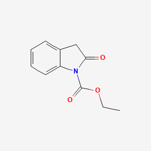 2-Oxo-2,3-dihydroindole-1-carboxylic acid ethyl ester