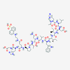molecular formula C84H117N21O23S B164050 Ece substrate CAS No. 133752-35-9