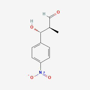 (2S,3R)-3-hydroxy-2-methyl-3-(4-nitrophenyl)propanal