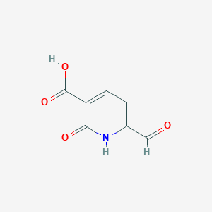 3-Pyridinecarboxylic acid, 6-formyl-1,2-dihydro-2-oxo-