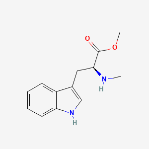 Methyl (2S)-3-(1H-indol-3-YL)-2-(methylamino)propanoate