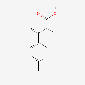 molecular formula C12H14O2 B1640610 2-Methyl-3-p-tolylbut-3-enoic acid 