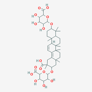 molecular formula C42H62O16 B164068 Glpsd CAS No. 139163-13-6