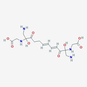 molecular formula C16H26N4O8 B164069 BRN 5835751 CAS No. 143673-93-2