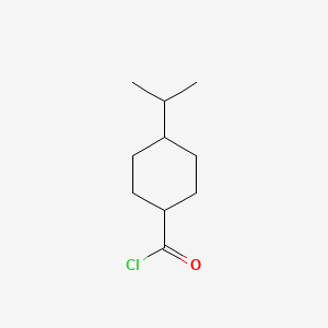 molecular formula C10H17ClO B1640714 trans-4-Isopropylcyclohexanecarbonyl chloride CAS No. 77301-48-5