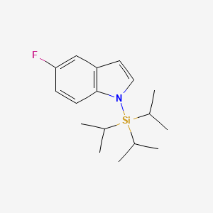 1H-Indole, 5-fluoro-1-[tris(1-methylethyl)silyl]-