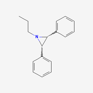 (3S,2R)-2,3-diphenyl-1-propylaziridine