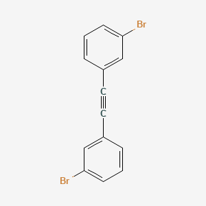 molecular formula C14H8Br2 B1640891 1,2-Bis(3-bromophenyl)ethyne CAS No. 153404-60-5