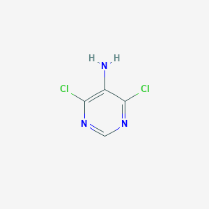 molecular formula C4H3Cl2N3 B016409 5-Amino-4,6-dichloropyrimidine CAS No. 5413-85-4