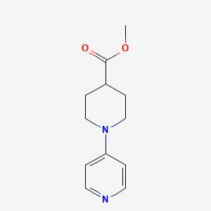 molecular formula C12H16N2O2 B1640900 Methyl 1-(pyridin-4-yl)piperidine-4-carboxylate 