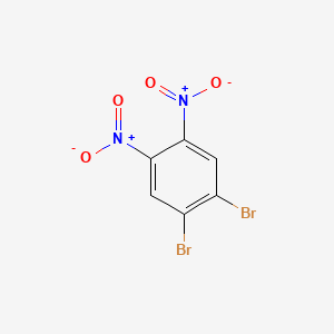 molecular formula C6H2Br2N2O4 B1640907 1,2-Dibromo-4,5-dinitrobenzene 