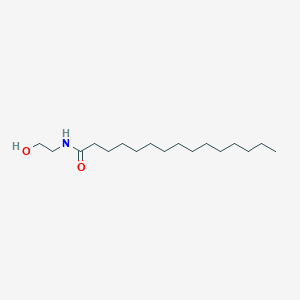 molecular formula C17H35NO2 B164096 N-(2-羟乙基)十五酰胺 CAS No. 53832-58-9