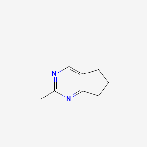 2,4-Dimethyl-6,7-dihydro-5H-cyclopenta[d]pyrimidine