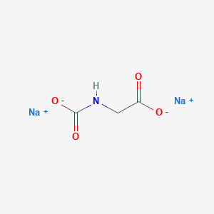 molecular formula C3H3NNa2O4 B1641012 N-Carboxyglycine disodium salt 