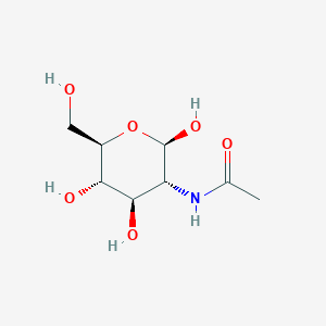molecular formula C8H15NO6 B164102 N-ACETYL-beta-D-GLUCOSAMINE CAS No. 137630-09-2