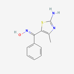 (2-Amino-4-methyl-5-thiazolyl)phenylmethanoneoxime