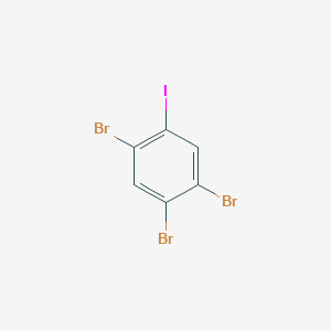 molecular formula C6H2Br3I B1641074 1,2,4-Tribromo-5-iodobenzene CAS No. 366496-32-4