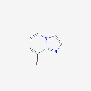 molecular formula C7H5FN2 B164112 8-Fluoroimidazo[1,2-a]pyridine CAS No. 139022-26-7