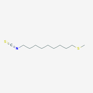 molecular formula C11H21NS2 B1641273 1-Isothiocyanato-9-(methylsulfenyl)-nonane CAS No. 4430-40-4