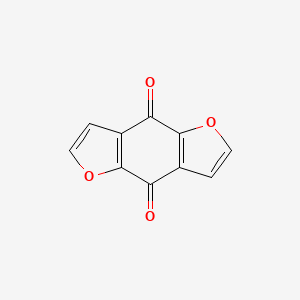 molecular formula C10H4O4 B1641334 Benzo[1,2-b:4,5-b']difuran-4,8-dione 