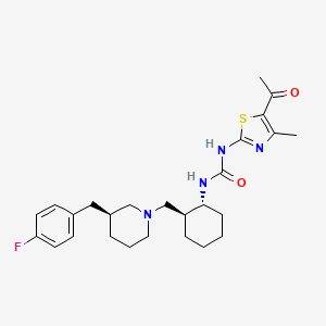 molecular formula C26H35FN4O2S B1641431 CCR3 Antagonist 