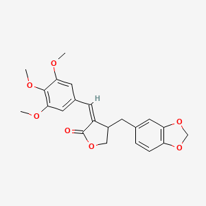 molecular formula C22H22O7 B1641473 Nemerosin 