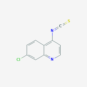 molecular formula C10H5ClN2S B1641635 7-Chloro-4-isothiocyanatoquinoline 