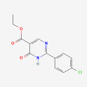 Ethyl 2-(4-chlorophenyl)-4-hydroxypyrimidine-5-carboxylate