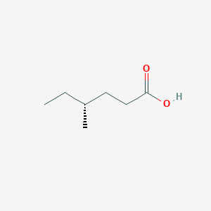 molecular formula C7H14O2 B1641785 (R)-(-)-4-Methylhexanoic acid 
