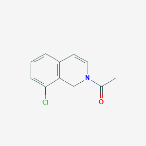 1-(8-Chloroisoquinolin-2(1H)-yl)ethan-1-one