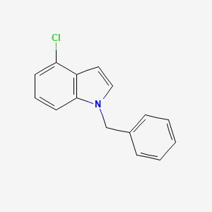 molecular formula C15H12ClN B1641808 1-Benzyl-4-chloro-1H-indole 