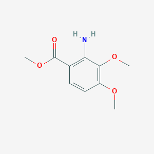 molecular formula C10H13NO4 B1641812 Methyl 2-amino-3,4-dimethoxybenzoate 