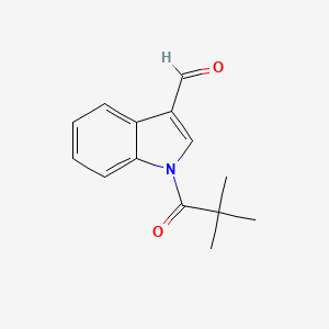 1-Pivaloyl-1H-indole-3-carbaldehyde