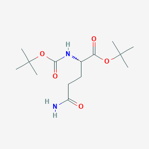molecular formula C14H26N2O5 B1641969 Boc-Gln-Otbu 